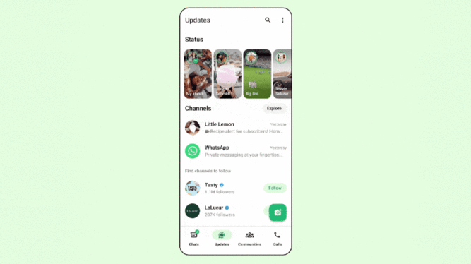 WhatsApp güncellemeler kısmında gösterilen reklamlar kullanıcı verileriyle hedefleniyor.