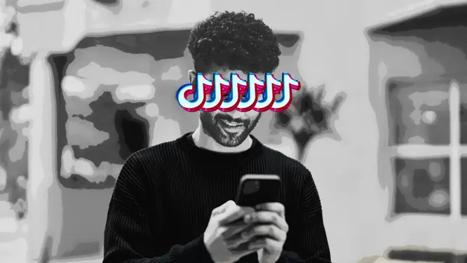 TikTok'ta siyasi içeriklerin kullanıcılar arasında yayılması ve etkileşim artışı.