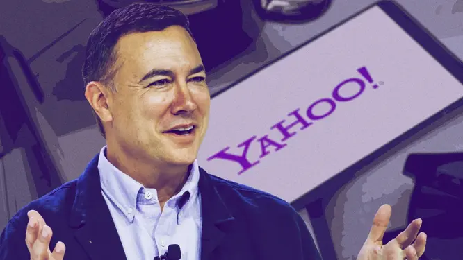 Jim Lanzone, Yahoo'nun yapay zeka ve dijital dönüşümle ilgili stratejilerini anlatıyor.